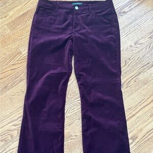 Ralph Lauren Deep Purple Flare Pants